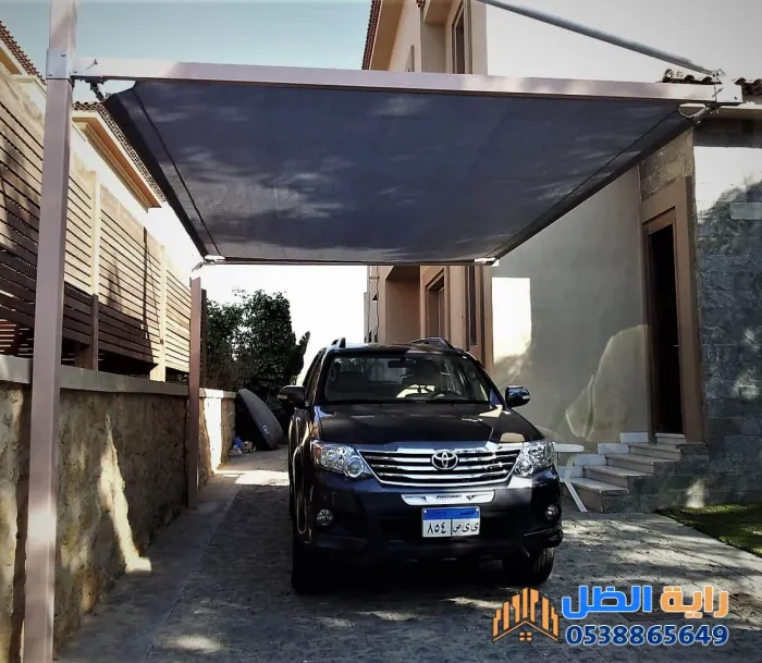 دليل أفضل أنواع مظلات سيارات وفيلات وكراجات في جدة لعام 2026: التصاميم والأسعار