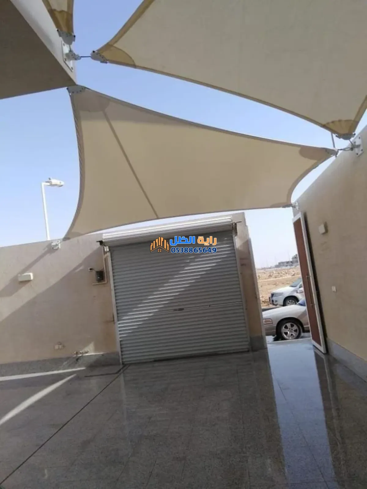 مظلات شد انشائي